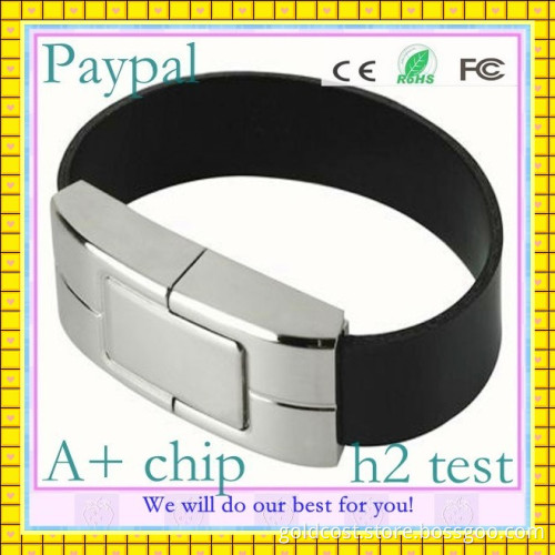 Leather for Bracelet USB Flash Drive (GC-L88)
